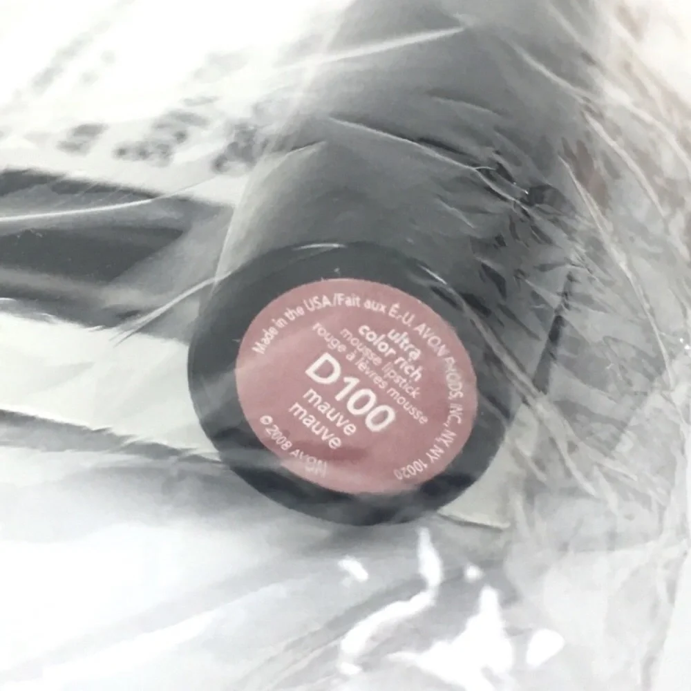 AVON Ultra Color Rich Mousse Lipstick Mauve D100 & What a Pair Lip & Cheek Pink